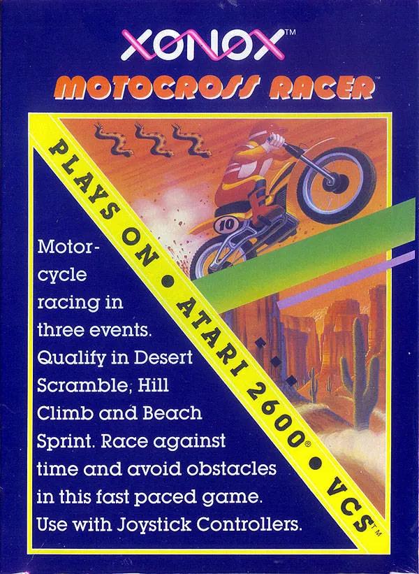 Game | Atari 2600 | Motocross Racer Physical Video Games Game Atari