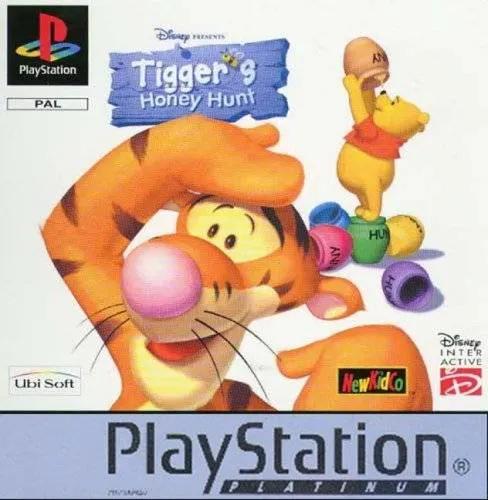 Game | Sony PlayStation PS1 | Tigger's Honey Hunt (Platinum) Physical Video Games Game Sony