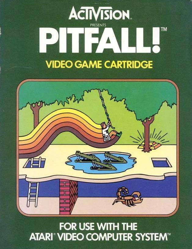 Game | Atari 2600 | Pitfall Physical Video Games Game Atari