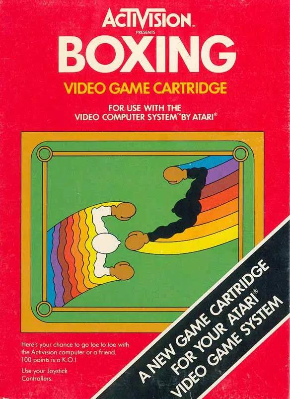 Game | Atari 2600 | Boxing Physical Video Games Game Atari