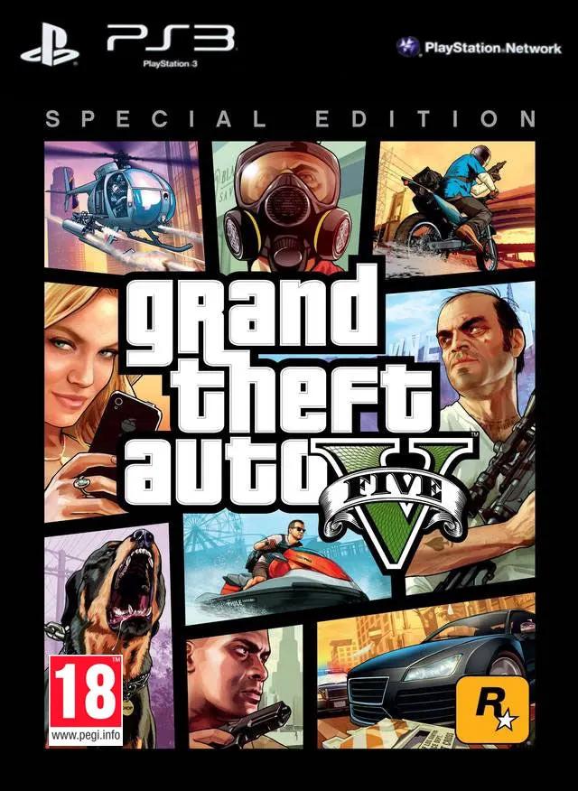 Game | Sony PlayStation PS3 | Grand Theft Auto V (Special Edition) Physical Video Games Game Sony