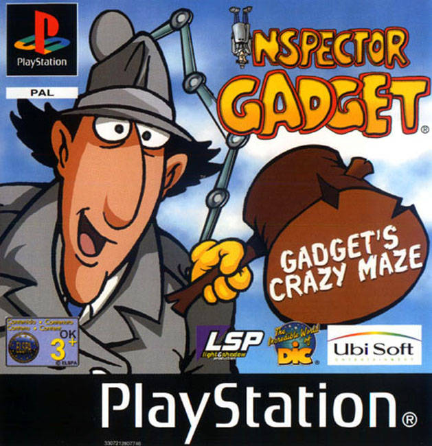 Game | Sony PlayStation PS1 | Inspector Gadget Gadget's Crazy Maze