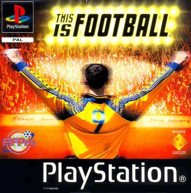 Game | Sony PlayStation PS1 | This Is Football Physical Video Games Game Sony