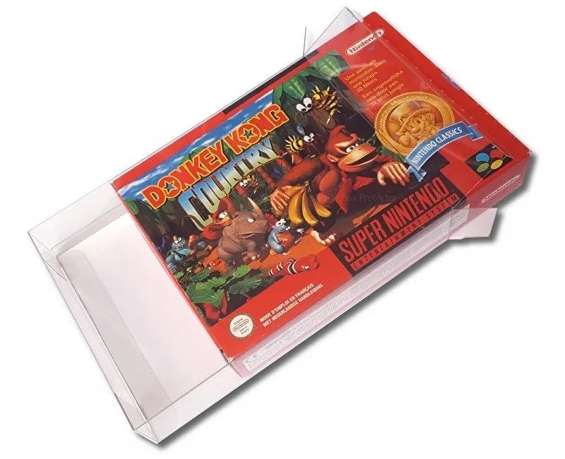 Accessory | Nintendo SNES | Clear Box Cart Protector Home Game Console Accessories Accessory Nintendo