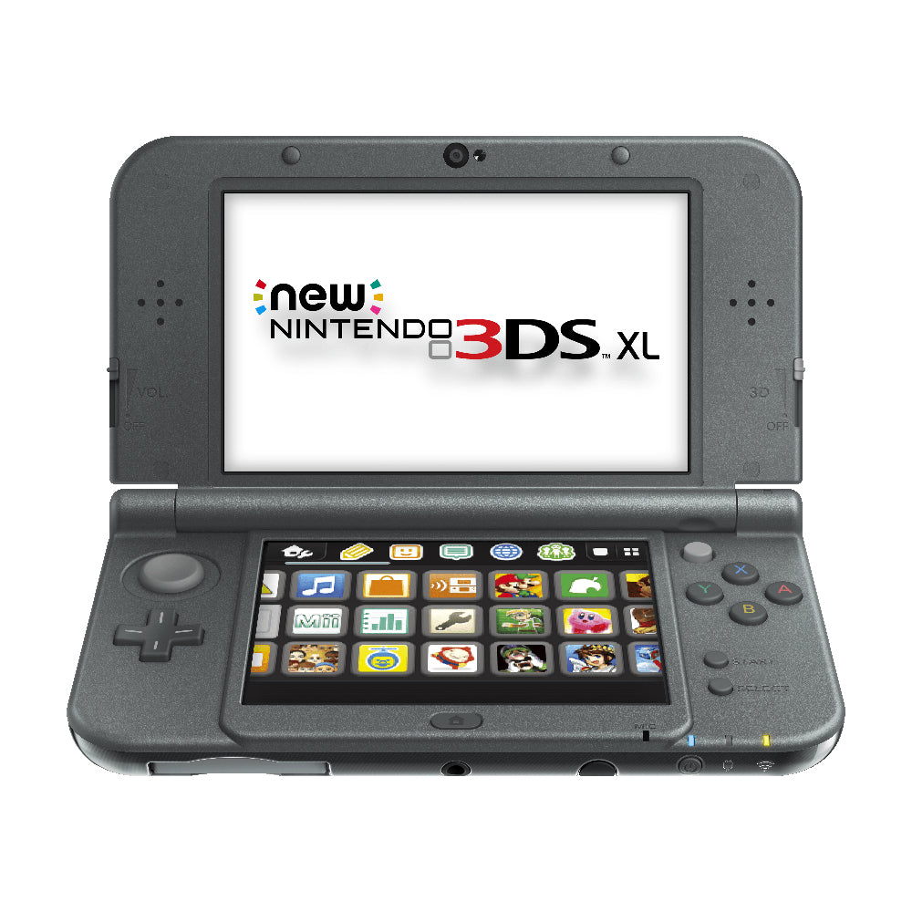 Console | Nintendo 3DS XL | 3DS XL Black Console + Charger