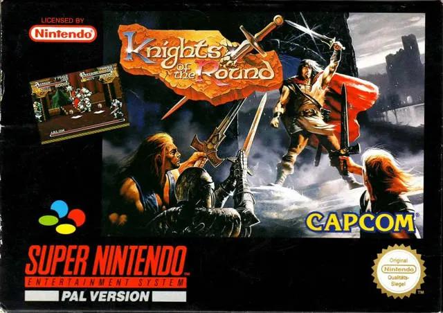 Game | Super Nintendo SNES | Knights Of The Round Physical Video Games Game Nintendo