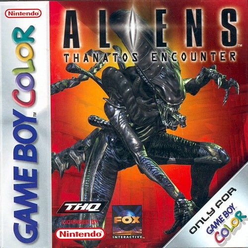 Game | Nintendo Game Boy Color GBC | Aliens Thanatos Encounter