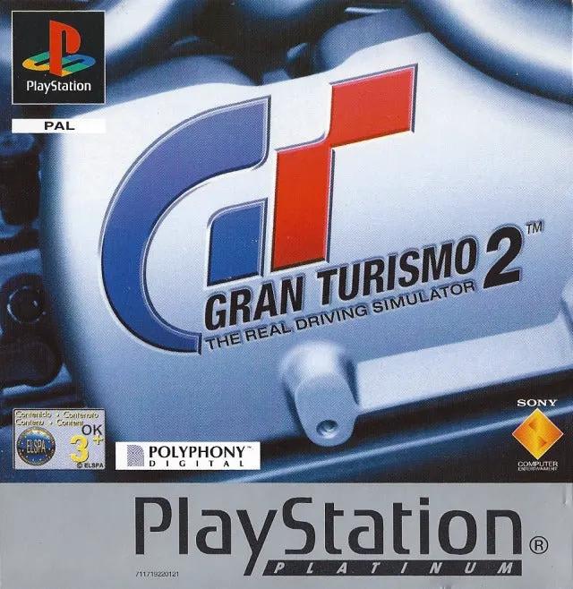 Game | Sony PlayStation PS1 | Gran Turismo 2 (Platinum) Physical Video Games Game Sony