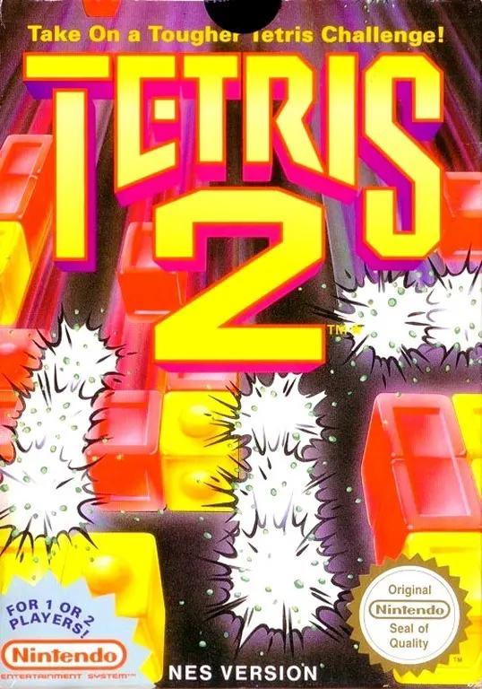 Game | Nintendo NES | Tetris 2 Physical Video Games Game Nintendo
