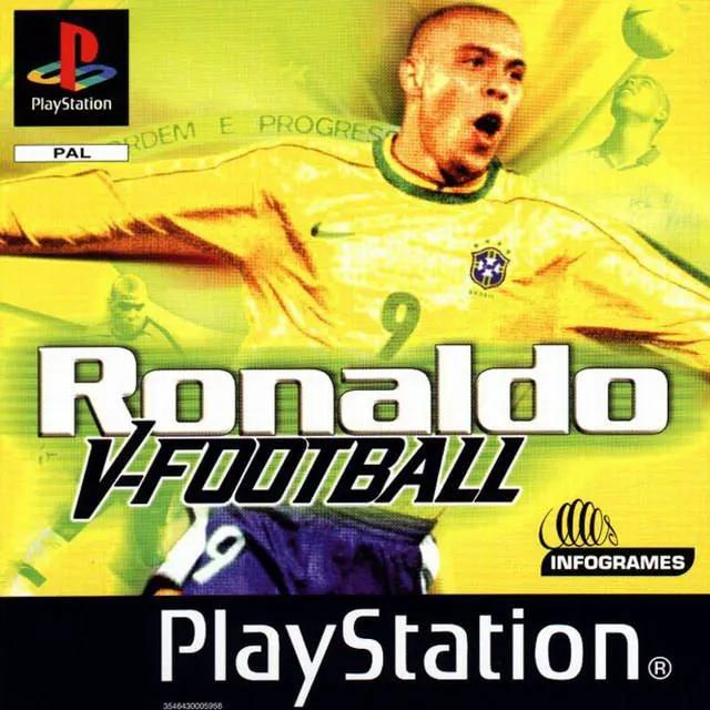 Game | Sony PlayStation PS1 | Ronaldo V-Footbal Physical Video Games Game Sony