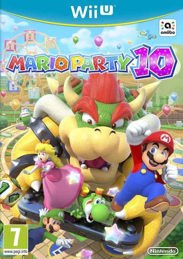 Game | Nintendo Wii U | Mario Party 10 Physical Video Games Game Nintendo