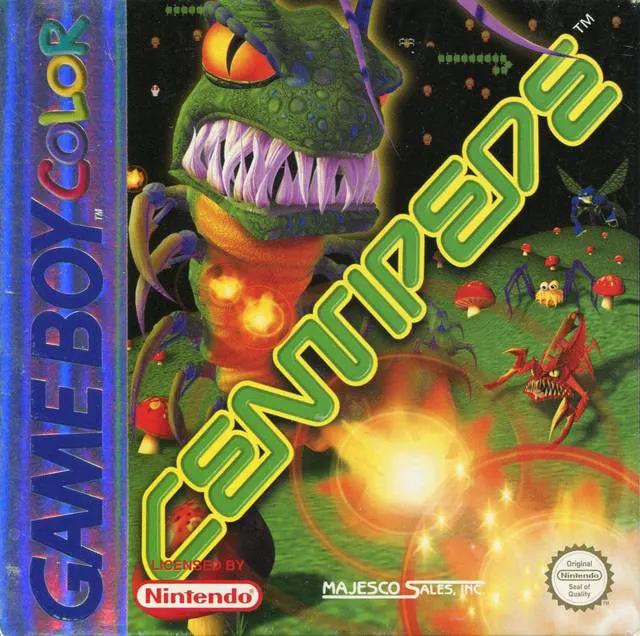 Game | Nintendo Game Boy Color GBC | Centipede Physical Video Games Game Nintendo