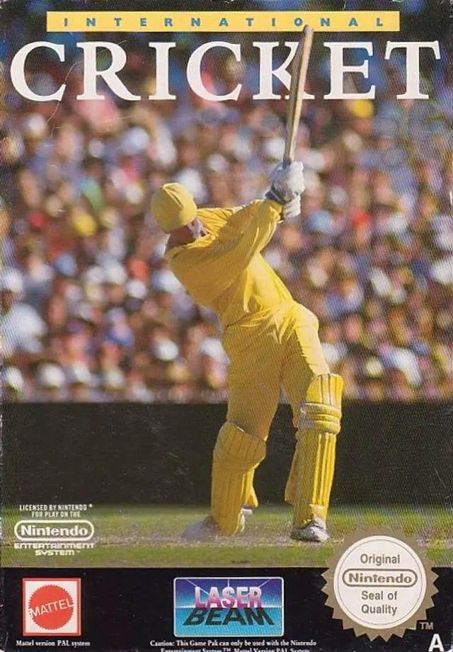Game | Nintendo NES | International Cricket Physical Video Games Game Nintendo