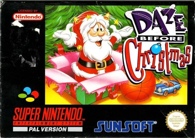 Game | Super Nintendo SNES | Daze Before Christmas Physical Video Games Game Nintendo