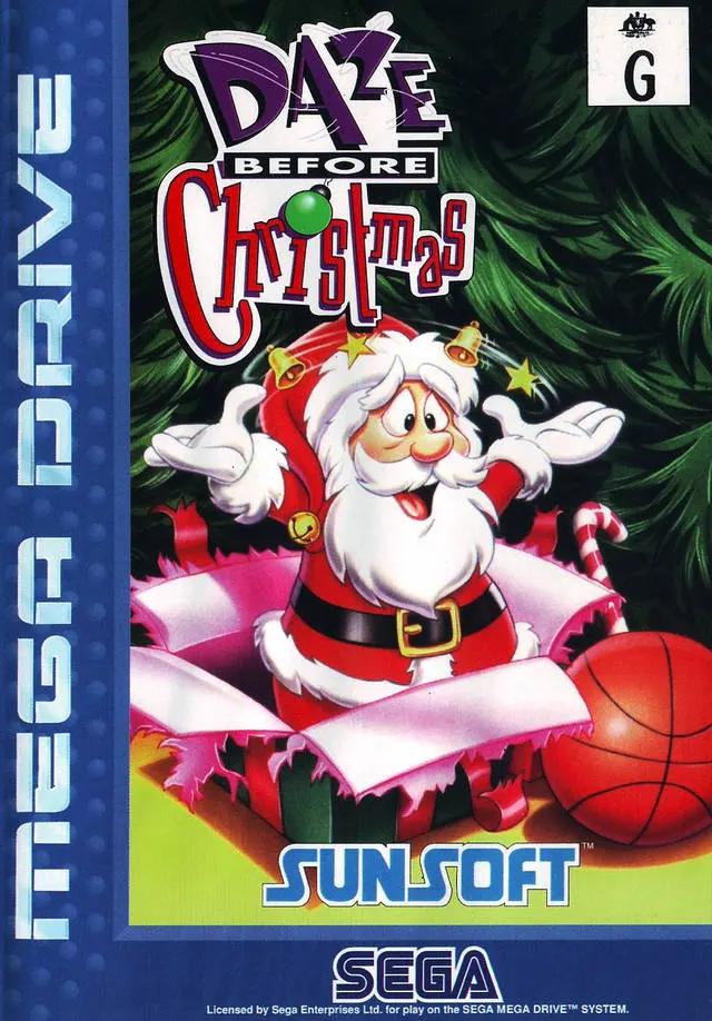 Game | Sega Mega Drive | Daze Before Christmas Physical Video Games Game Sega