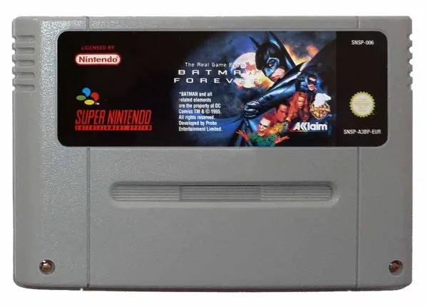 Game | Super Nintendo SNES | Batman Forever Limited Edition Physical Video Games Game Nintendo