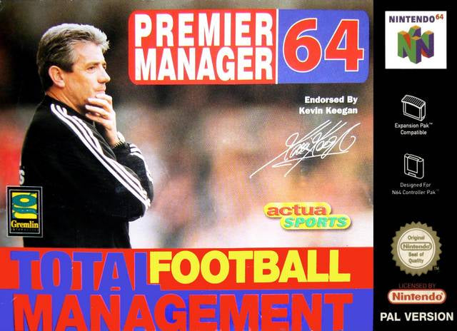 Game | Nintendo N64 | Premier Manager 64