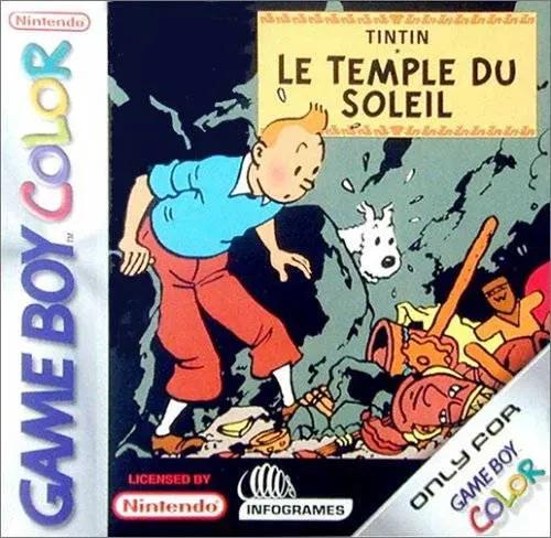 Game | Nintendo Game Boy Color GBC | Tintin Le Temple Du Soleil Physical Video Games Game Nintendo
