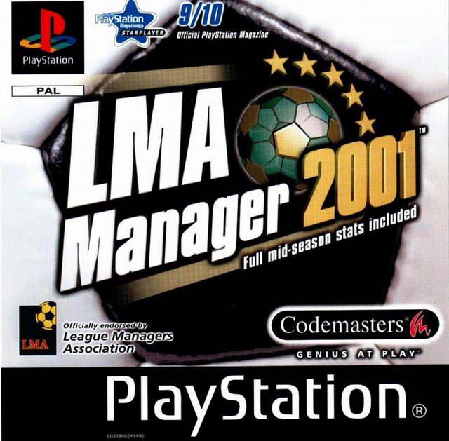 Game Sony PlayStation PS1 LMA Manager 20011