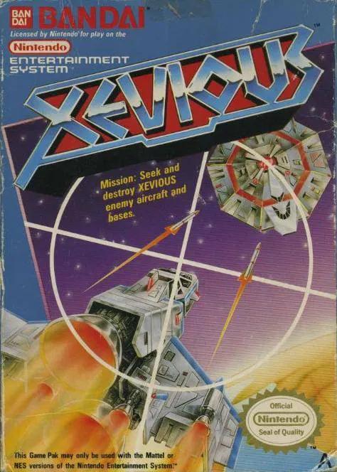 Game | Nintendo NES | Xevious Physical Video Games Game Nintendo