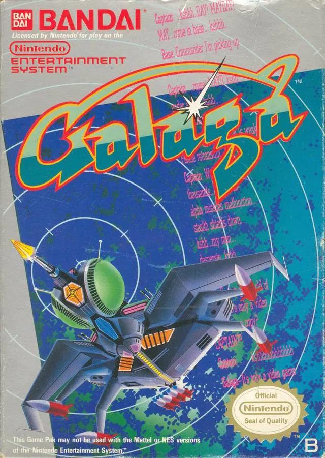 Game | Nintendo NES | Galaga Physical Video Games Game Nintendo