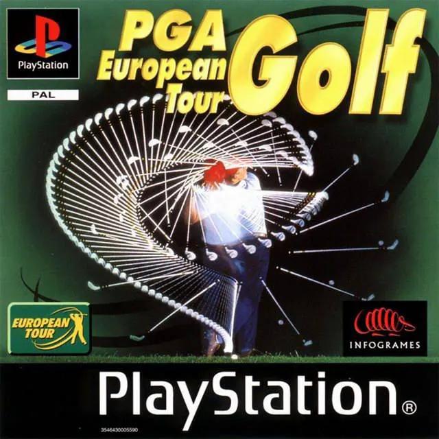 Game | Sony PlayStation PS1 | PGA European Tour Golf Physical Video Games Game Sony