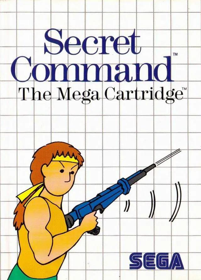 Game | Sega Master System | Secret Command Physical Video Games Game Sega