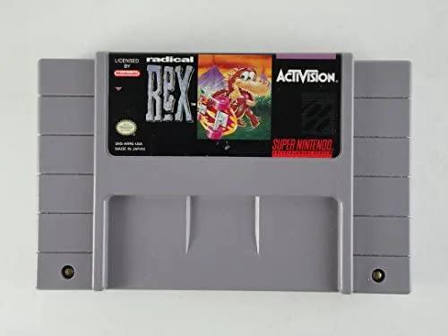 Game | Super Nintendo SNES | Radical Rex Physical Video Games Game Nintendo