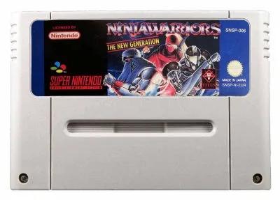 Game | Super Nintendo SNES | Ninja Warriors: The New Generation Physical Video Games Game Nintendo