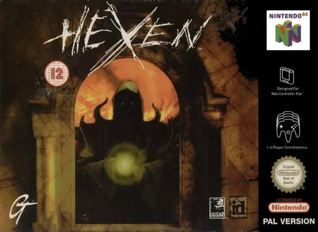 Game | Nintendo N64 | Hexen Physical Video Games Game Nintendo