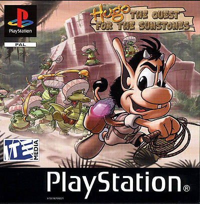 Game | Sony PlayStation PS1 | Hugo The Quest For The Sunstones