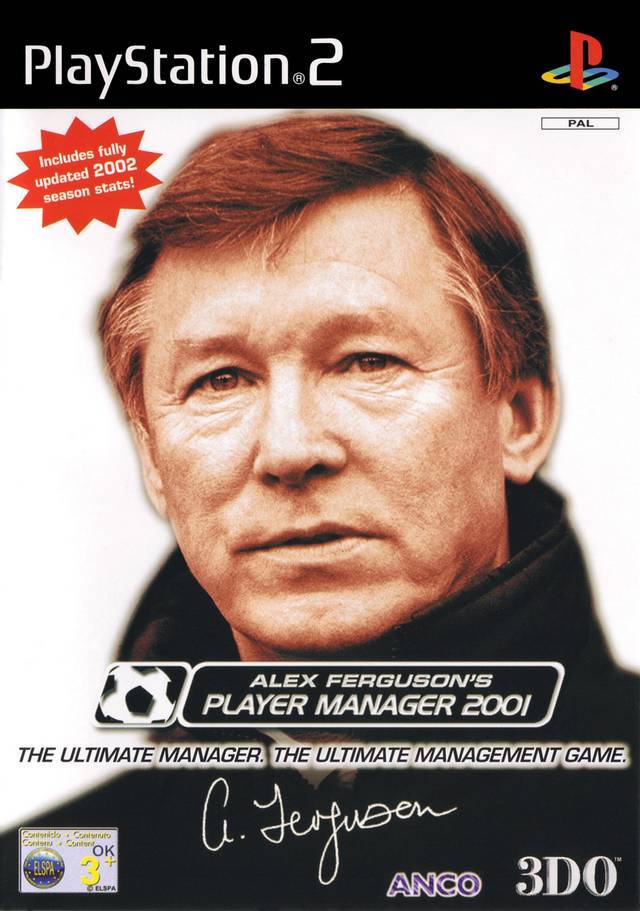 Game | Sony PlayStation PS2 | Alex Ferguson Player Manager 2001