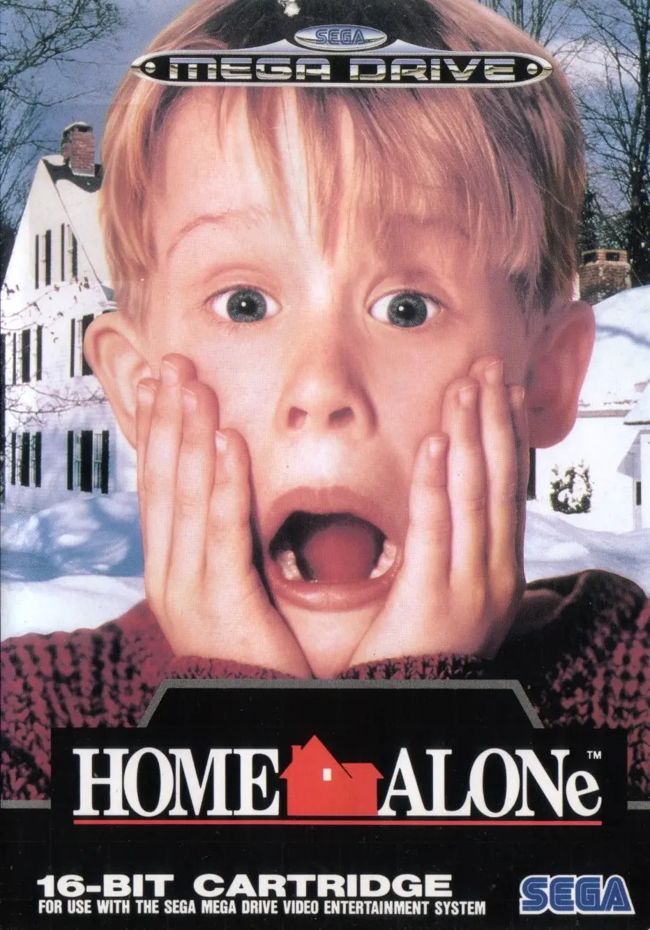 Game | Sega Mega Drive | Home Alone Physical Video Games Game Sega