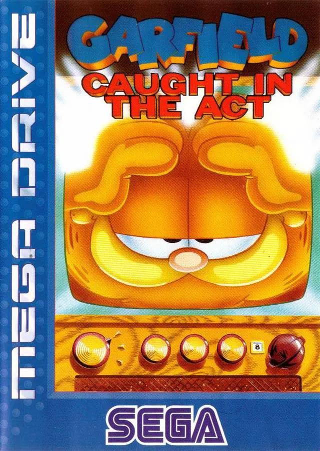 Game | Sega Mega Drive | Garfield: Caught In The Act Physical Video Games Game Sega