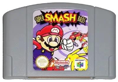 Game | Nintendo N64 | Super Smash Bros. Physical Video Games Game Nintendo