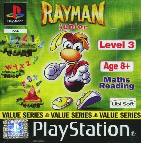 Game | Sony PlayStation PS1 | Rayman Junior Level 3 Physical Video Games Game Sony