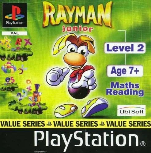 Game | Sony PlayStation PS1 | Rayman Junior Level 2 Physical Video Games Game Sony