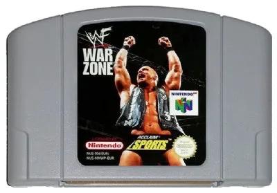 Game | Nintendo N64 | WWF War Zone Physical Video Games Game Nintendo