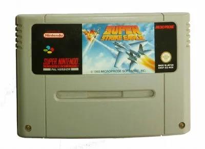 Game | Super Nintendo SNES | Super Strike Eagle Physical Video Games Game Nintendo