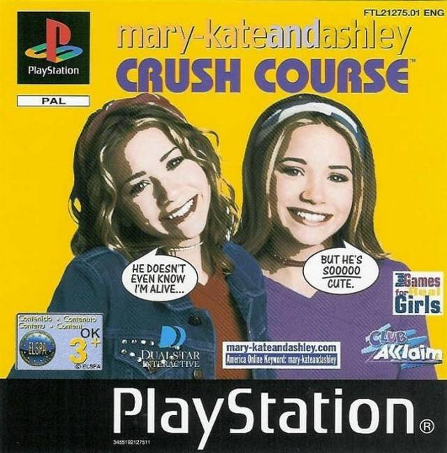 Game | Sony PlayStation PS1 | Mary-Kate And Ashley Crush Course