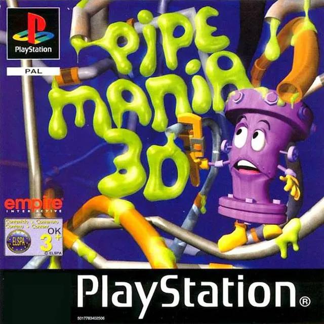 Game | Sony PlayStation PS1 | Pipe Mania 3D Physical Video Games Game Sony
