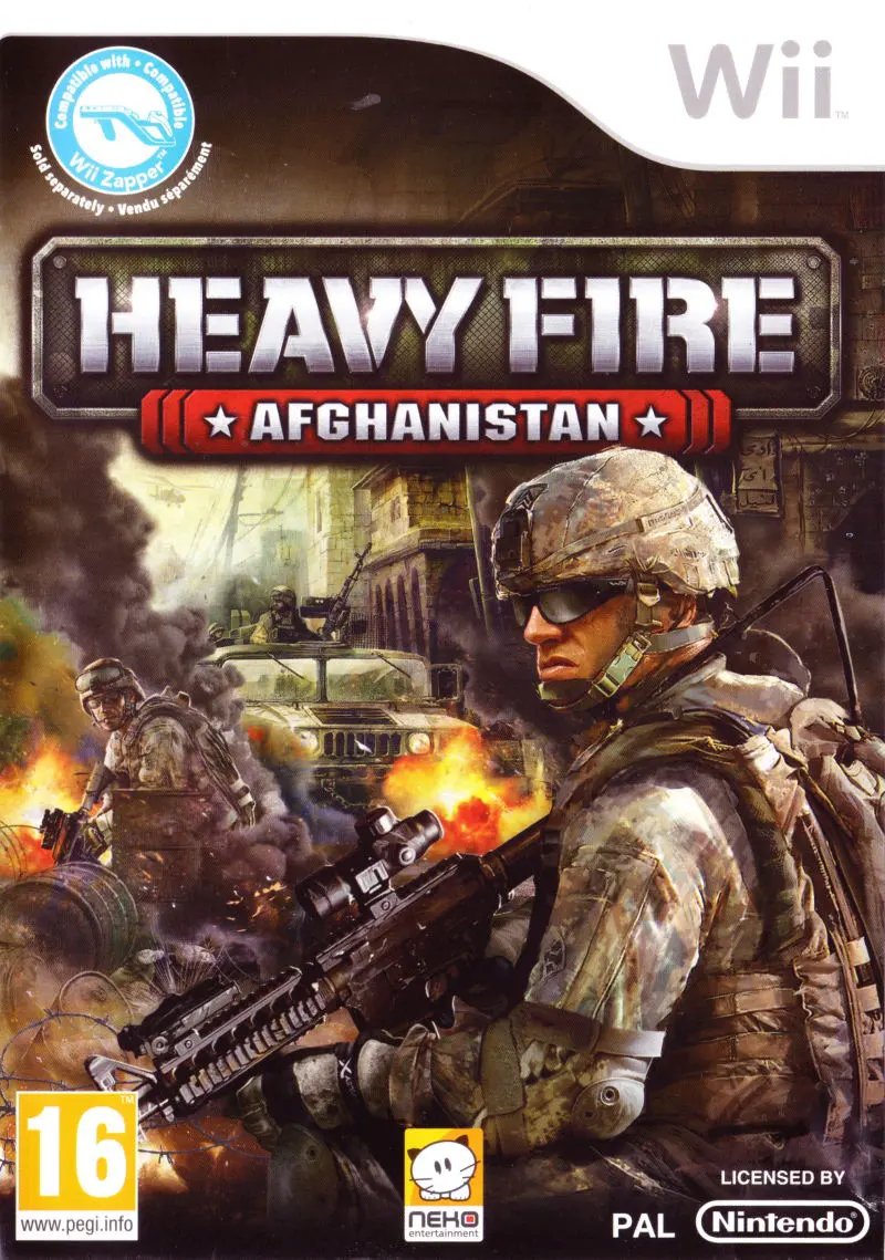 Game | Nintendo Wii | Heavy Fire: Afganistan Physical Video Games Game Nintendo