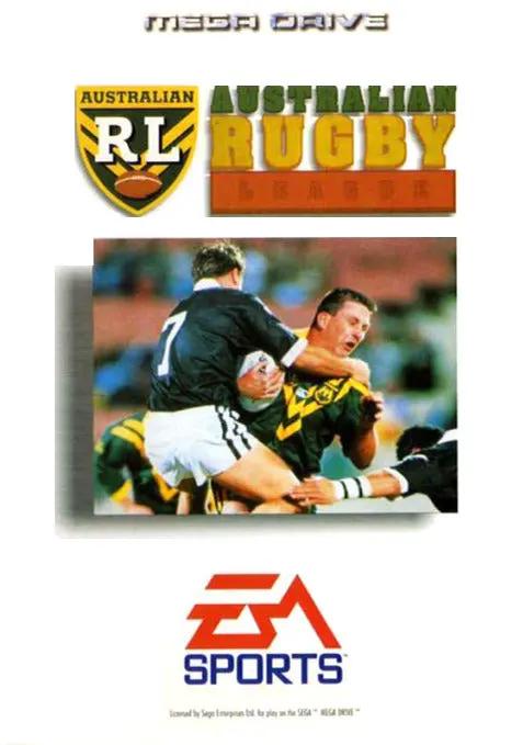 Game | Sega Mega Drive | Australian Rugby League Physical Video Games Game Sega