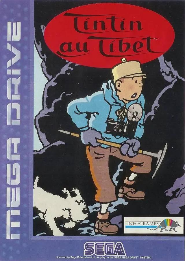 Game | Sega Mega Drive | Tintin In Tibet Physical Video Games Game Sega