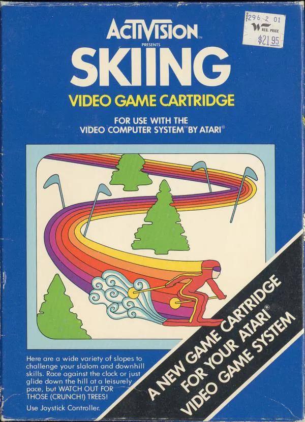 Game | Atari 2600 | Skiing Physical Video Games Game Atari
