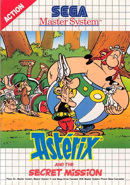 Game | Sega Master System | Asterix And The Secret Mission Physical Video Games Game Sega