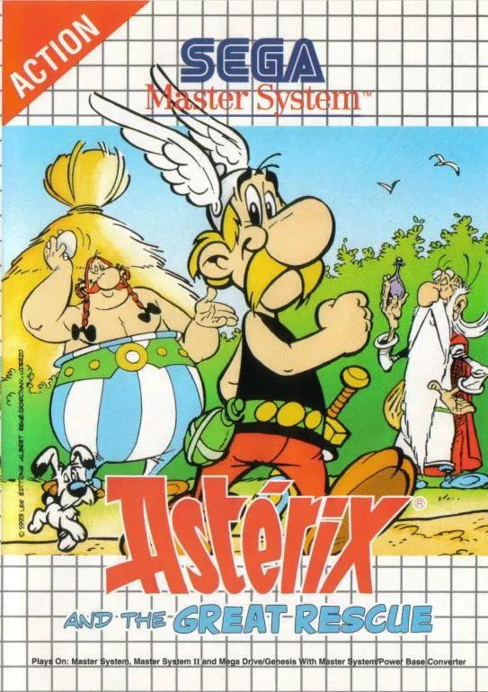 Game | Sega Master System | Asterix And The Great Rescue Physical Video Games Game Sega
