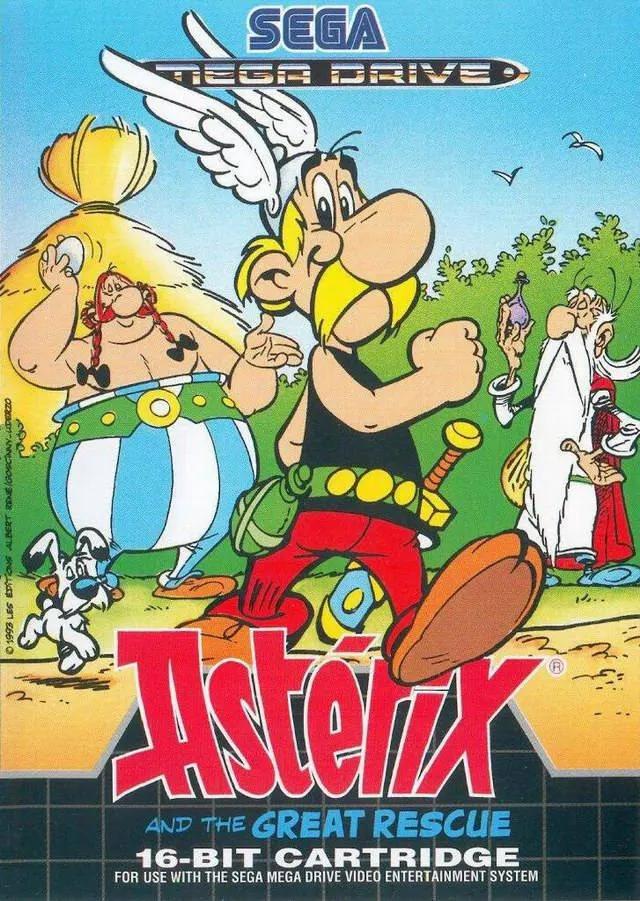 Game | Sega Mega Drive | Asterix And The Great Rescue Physical Video Games Game Sega