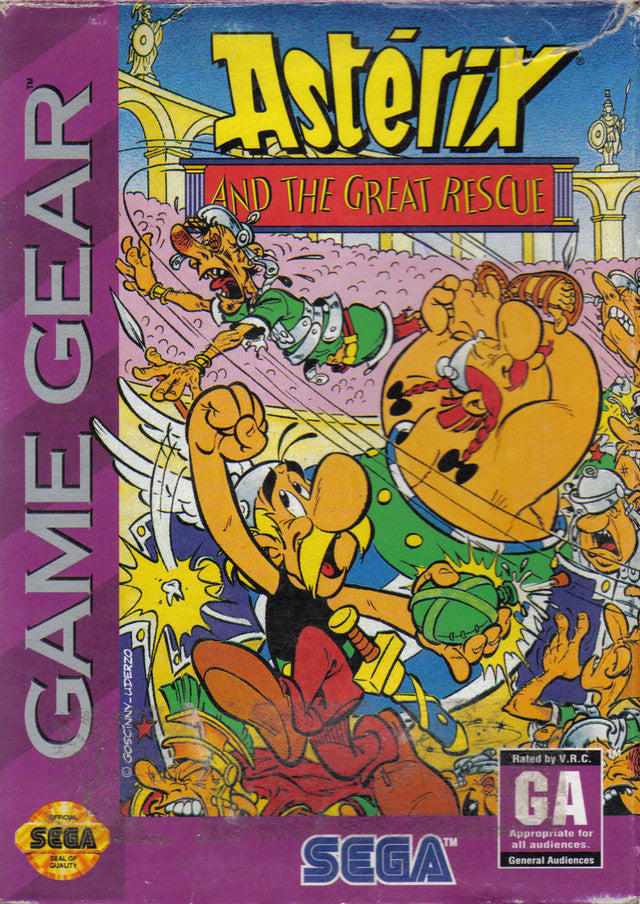 Game | Sega Game Gear | Asterix And The Great Rescue