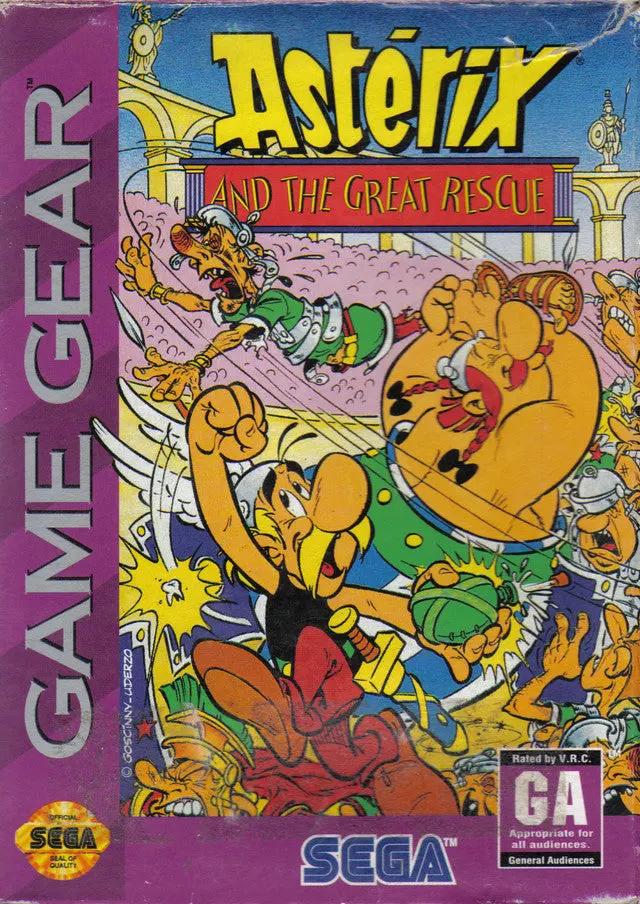 Game | Sega Game Gear | Asterix And The Great Rescue Physical Video Games Game Sega